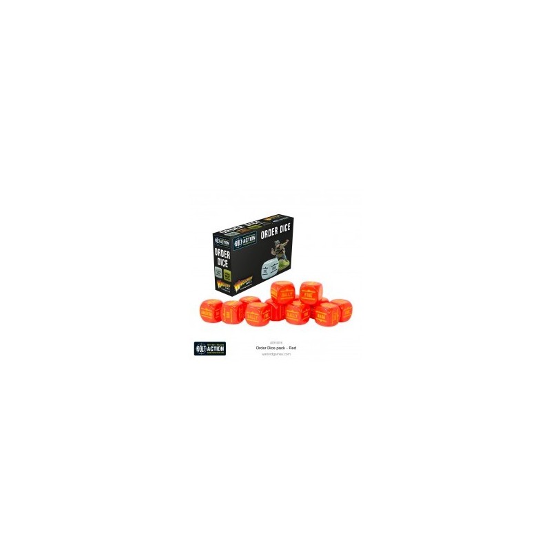 Orders Dice Pack - Red 