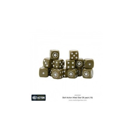 Allied Star D6 Dice (16) 