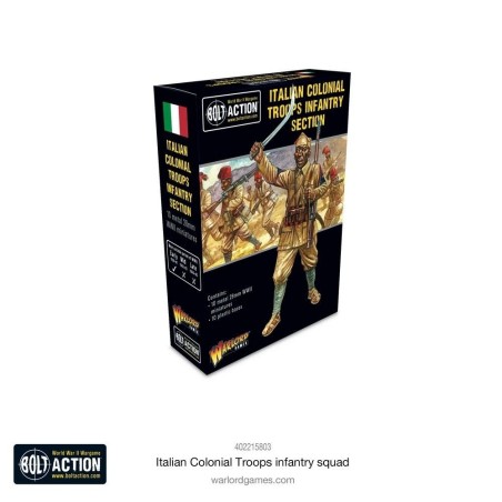 Italian Colonial Troops Infantry Squad 