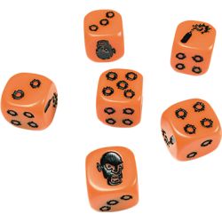 ZombicideSet de Dés orange