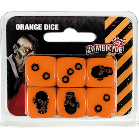 ZombicideSet de Dés orange (French)