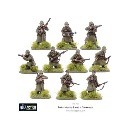 Polish Infantry Squad in Greatcoats  