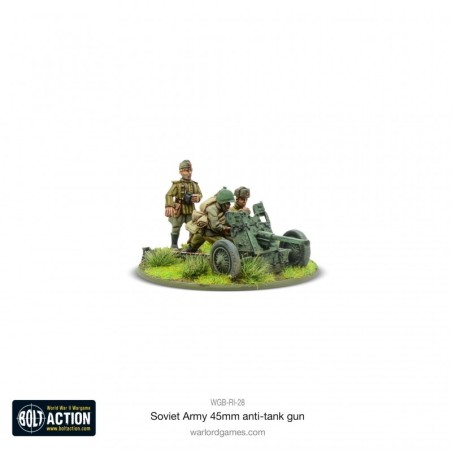 Soviet Army 45mm Anti Tank Gun 