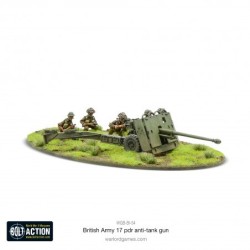 British Army 17 Pounder Anti Tank Gun  