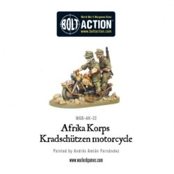 Afrika Korps Kradschutzen Motorcycle 