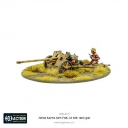 Afrika Korps 5cm Pak38 Anti-Tank Gun 