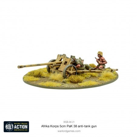 Afrika Korps 5cm Pak38 Anti-Tank Gun 