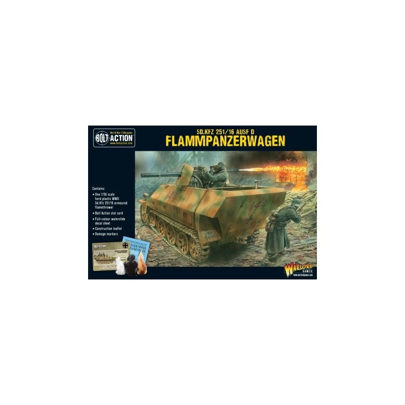 Sd.Kfz 251/16 Ausf D Flammpanzerwagen Half Track 
