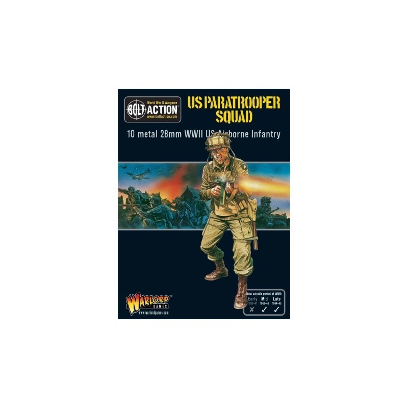 US Paratrooper Squad (Screaming Eagles 101st Airborne) 