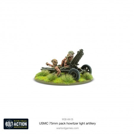 US Marine Corps 75mm Pack Howitzer Light Artillery 