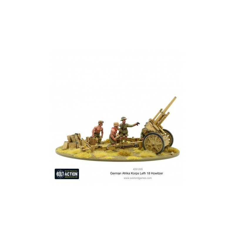Afrika Korps LeFH 18 10.5cm Medium Artillery 