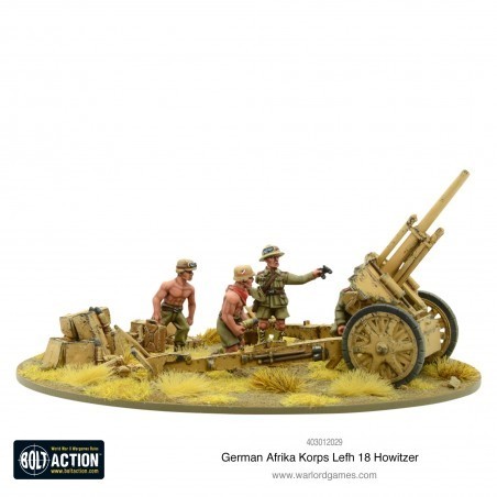 Afrika Korps LeFH 18 10.5cm Medium Artillery 