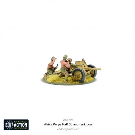 Afrika Korps Pak 36 Light Anti-tank Gun 