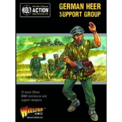 German Heer Support Group (HQ, Mortar & MMG) 