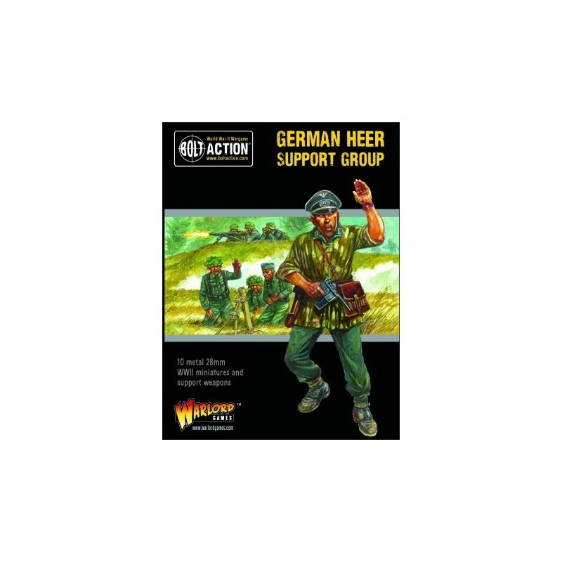German Heer Support Group (HQ, Mortar & MMG) 