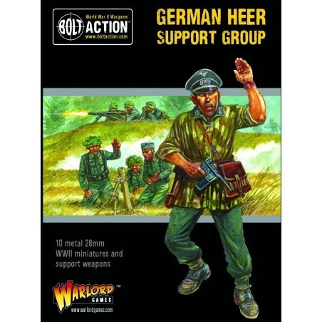 German Heer Support Group (HQ, Mortar & MMG) 