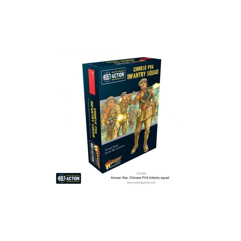 Korean War: Chinese PVA Infantry Squad 