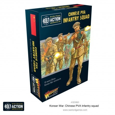 Korean War: Chinese PVA Infantry Squad 