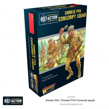 Korean War: Chinese PVA Conscript Squad 
