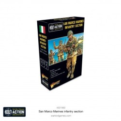 Italian San Marco Marines Infantry Section 