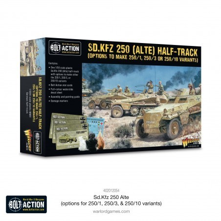 Sd.Kfz.250 (Alte) Half-Track (Options for 250/1, 250/3, 250/10) 