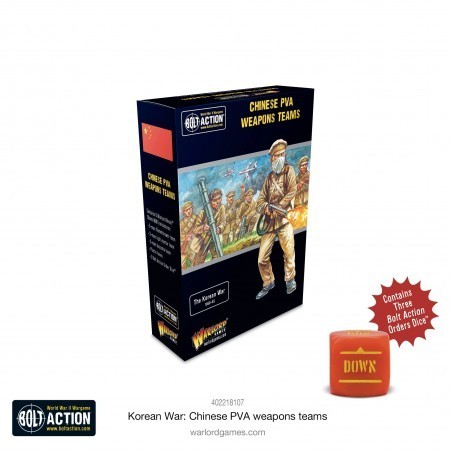 Korean War: Chinese PVA Weapons Teams 
