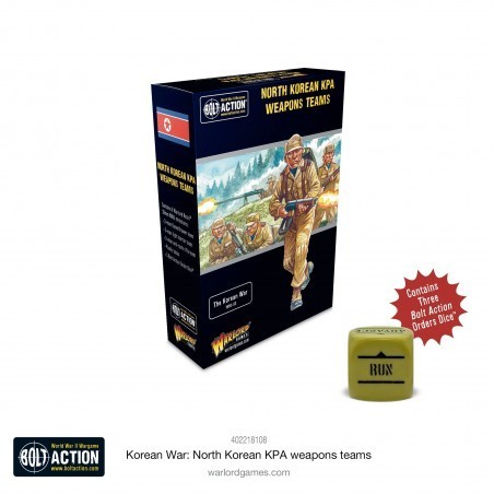Korean War: North Korean KPA Weapons Teams 