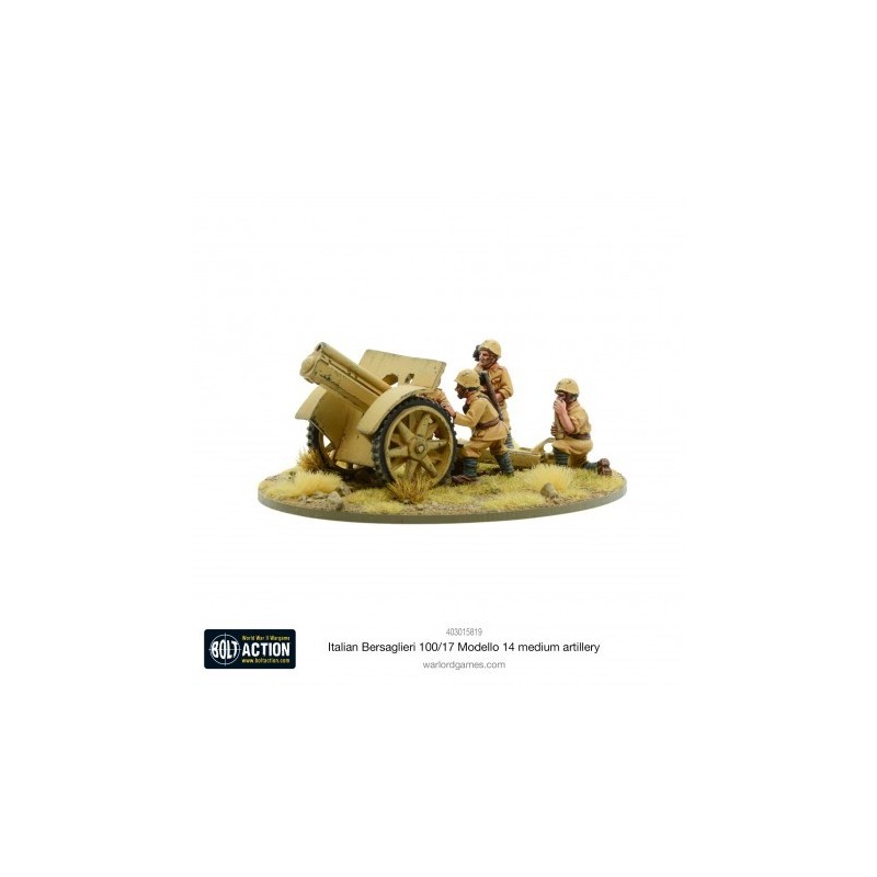 Italian Bersaglieri 100/17 Modello 14 Medium Artillery 