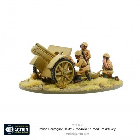Italian Bersaglieri 100/17 Modello 14 Medium Artillery 