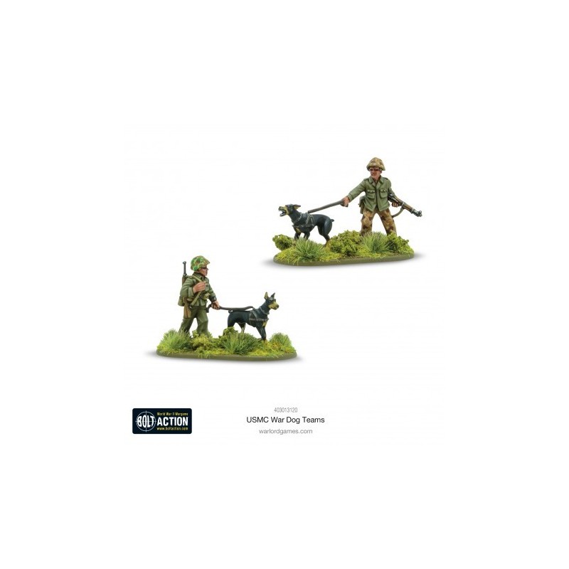 US Marine Corps War Dog Teams 