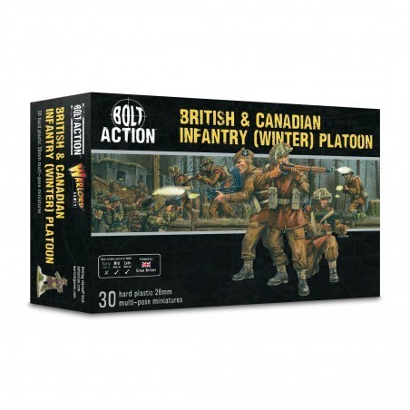 British & Canadian infantry (Winter) Platoon   
