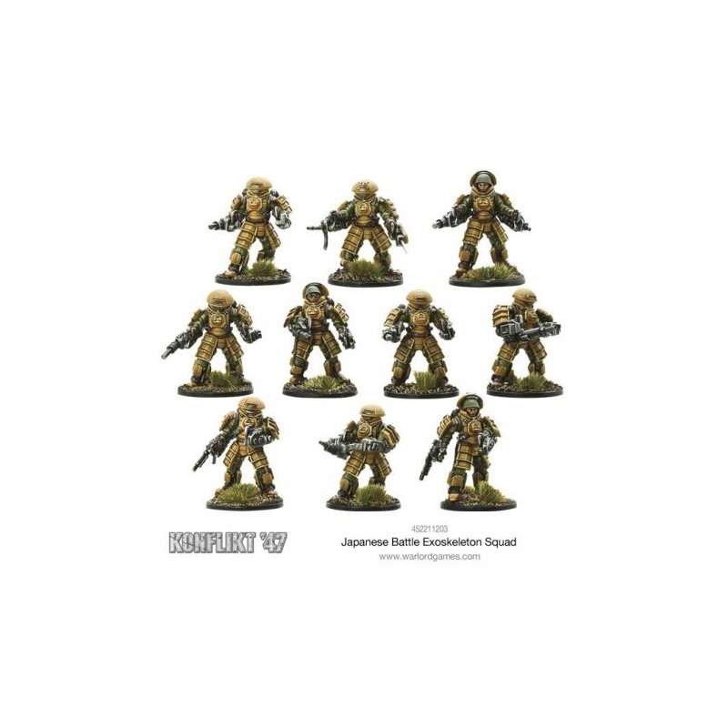 Japanese Battle Exoskeleton Squad 