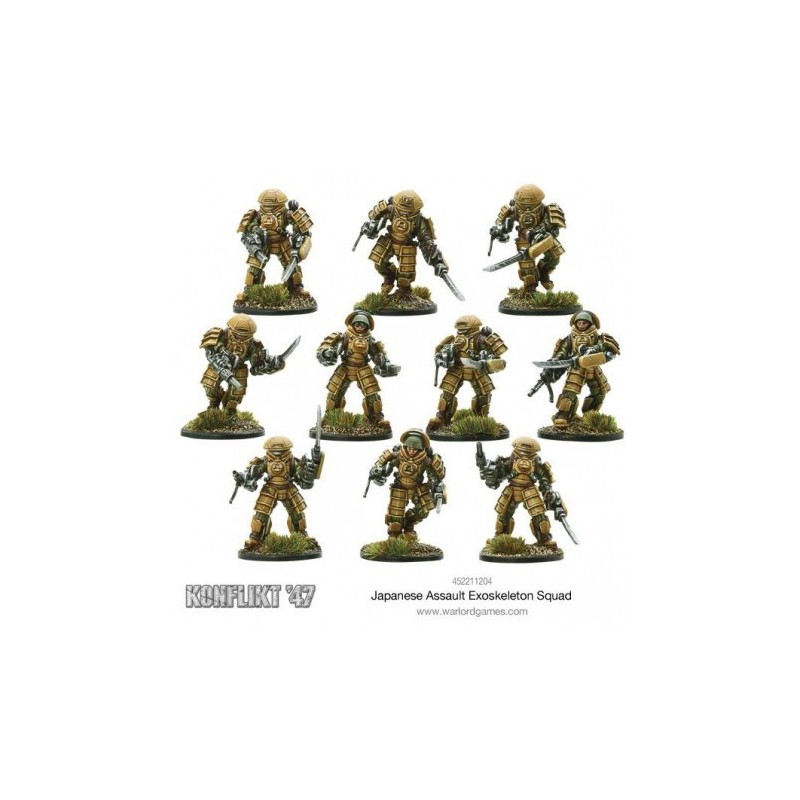 Japanese Assault Exoskeleton Squad 