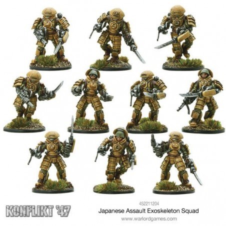 Japanese Assault Exoskeleton Squad 