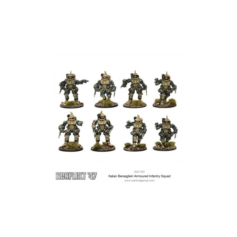 Italian Bersaglieri Armoured Infantry Squad 