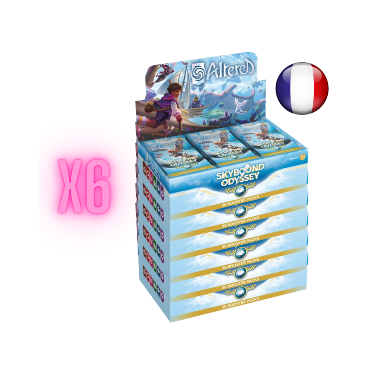 ALTERED 4: CASE DE 6 DISPLAYS L'ODYSSÉE DES CIEUX