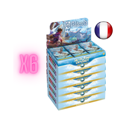 ALTERED 4: CASE DE 6 DISPLAYS L'ODYSSÉE DES CIEUX