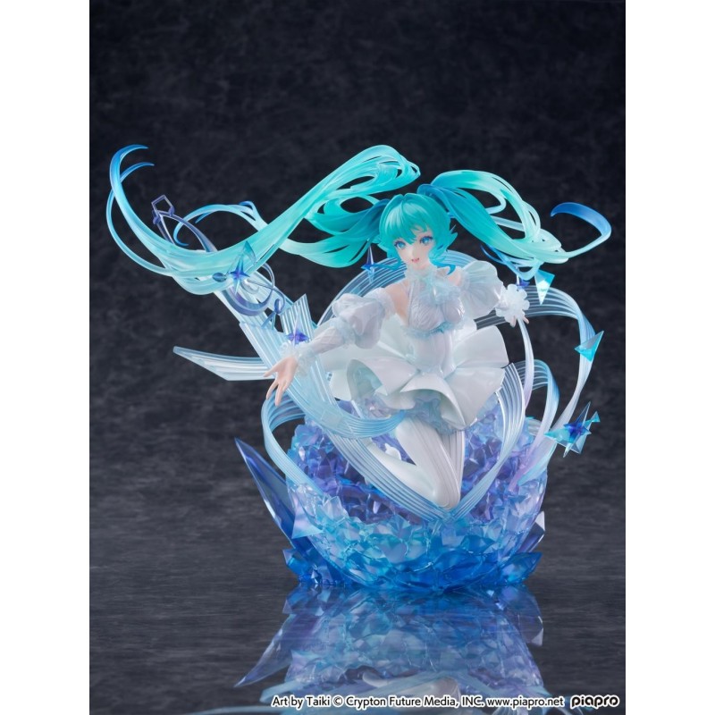 HATSUNE MIKU - Crystall Dress - Statuette 1/7 22.5cm 