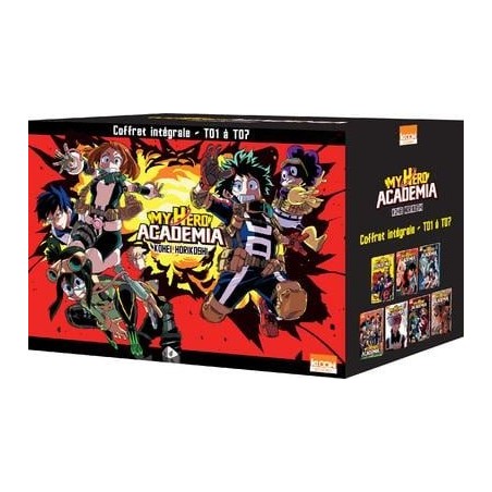 MY HERO ACADEMIA - Coffret - Tome 1 à 7 