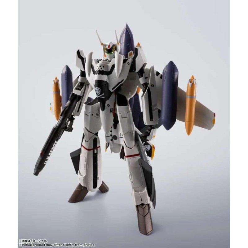 MACROSS - VF-0S Phoenix (QF-2200D-B Ghost) - Fig. Hi-Metal R 14cm 