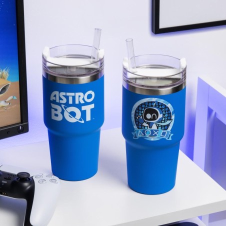 ASTRO BOT - Mug de Voyage avec paille 