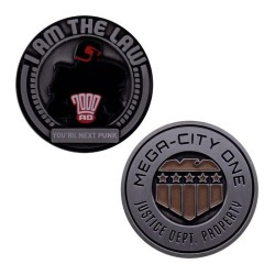 2000AD JUDGE DREDD - Mega-City One - Pièce Edition Limitée 