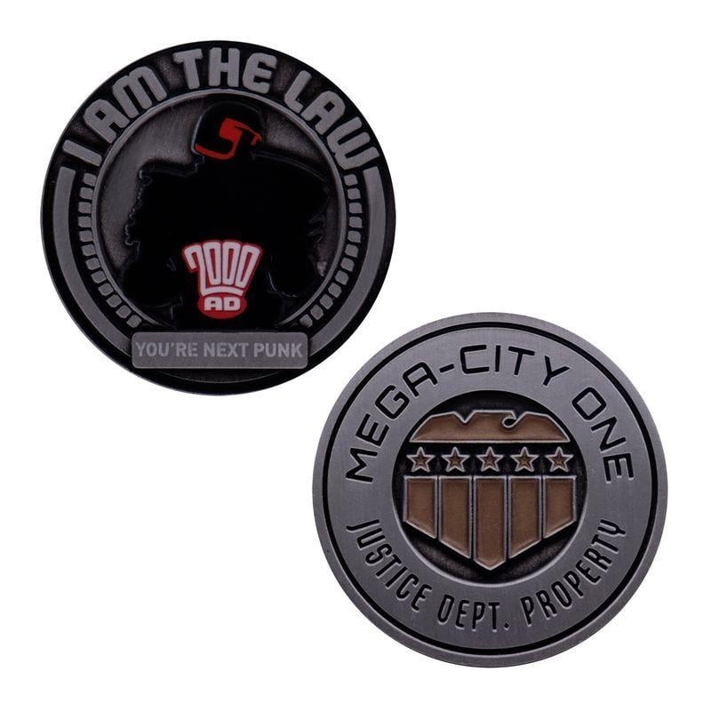 2000AD JUDGE DREDD - Mega-City One - Pièce Edition Limitée 