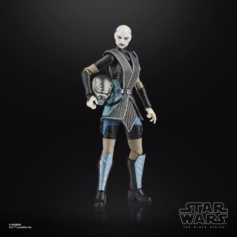 THE CLONE WARS - Asajj Ventress (Bounty Hunter) -Fig Black Series 15cm 
