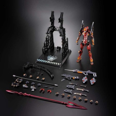 EVANGELION - EVA-02 + Lance de Cassius - Figure Metal Build 30th 22cm 