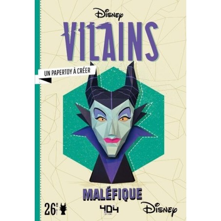 DISNEY VILLAINS - MALEFIQUE - UN PAPERTOY A CREER 