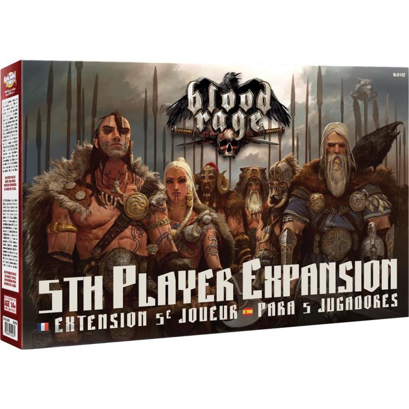 Blood Rage5ème joueur (Ext) (Français)