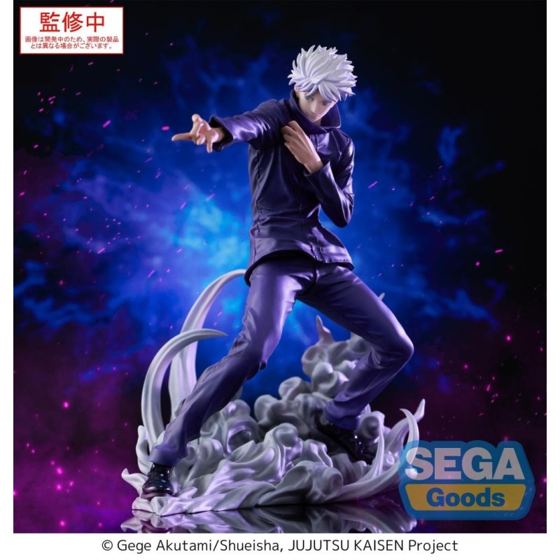 JUJUTSU KAISEN - Satoru Gojo "Hollow Purple" - Figurine Luminasta 21cm 