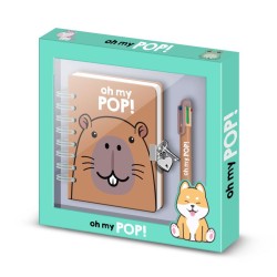 OH MY POP! - Capybara - Gift Box - Journal Intime + Stylo 2