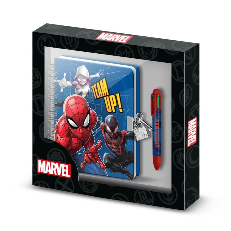SPIDERMAN - Gift Box - Journal Intime + Stylo 